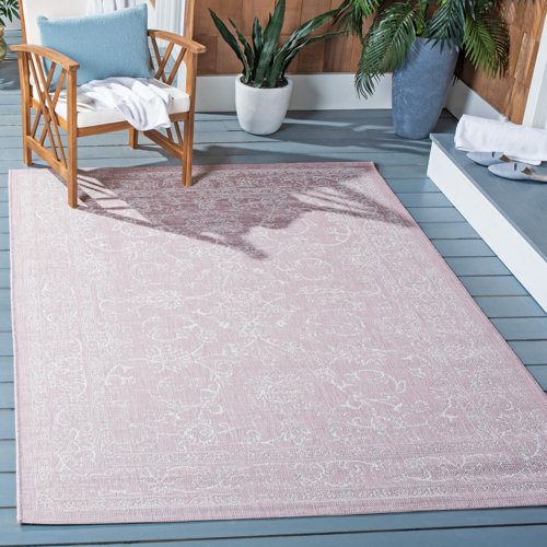 Pink Outdoor Rugs You'll Love Wayfair